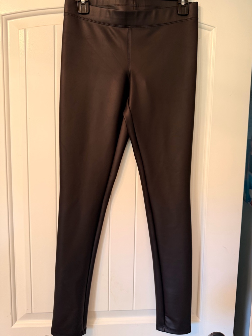 Express Faux Leather leggings in Black